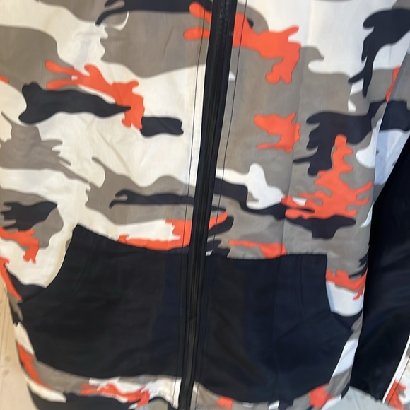 Five by Five windbreaker hoodie, jacket size Large great Condition - Picture 8 of 12